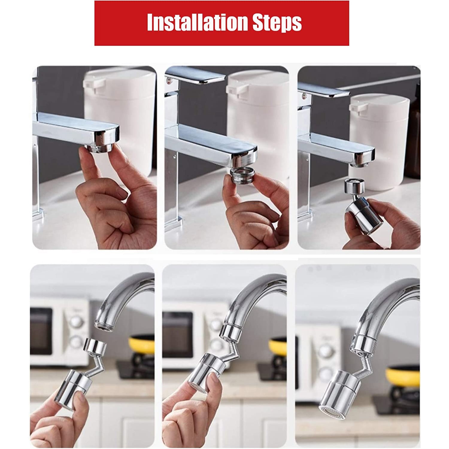 9089 Splash Filter Faucet Sink Faucet Sprayer Head Suitable For  Kitchen Bathroom Faucet