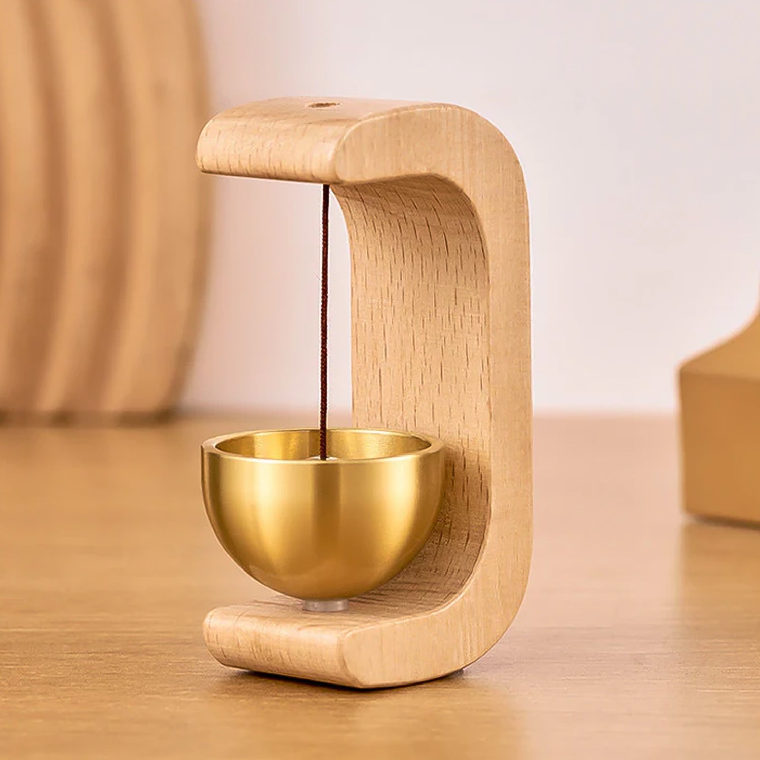 Premium Desktop Japanese-Style Zen Bell (1 Pc)