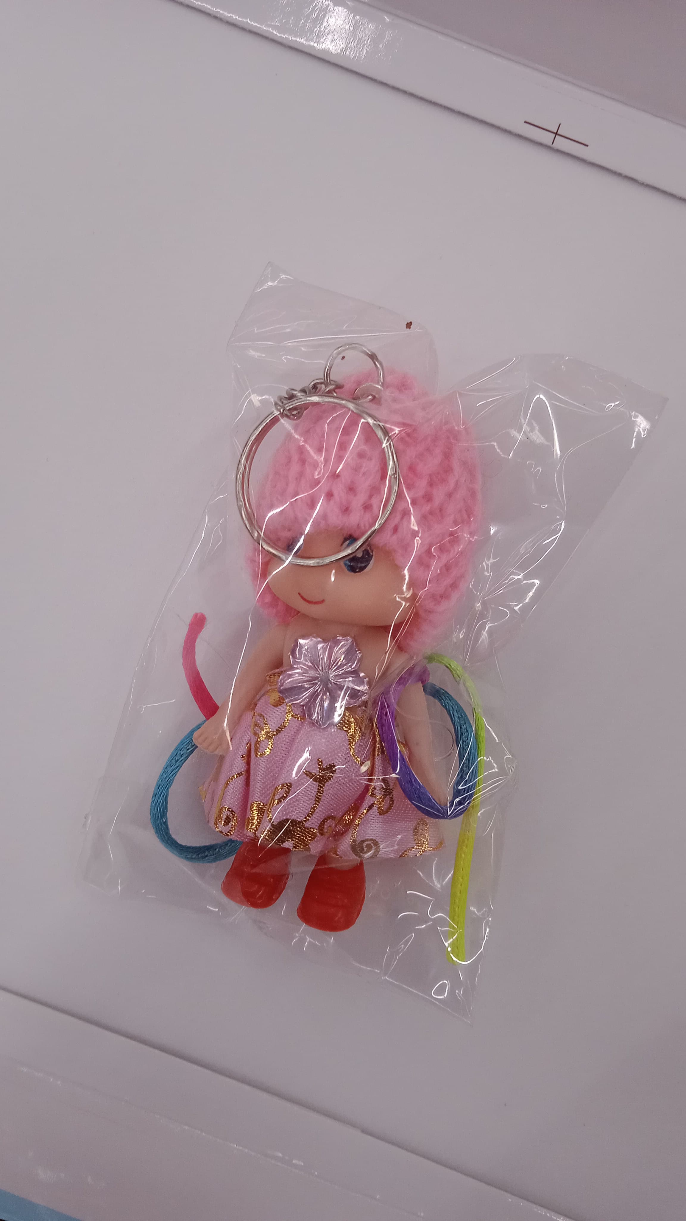 Multifunction Doll Bracelet for Kids – Cute Soft Toy Bracelet with Keychain Use – Decorative Fancy Bracelet cum Keyring for Boys & Girls