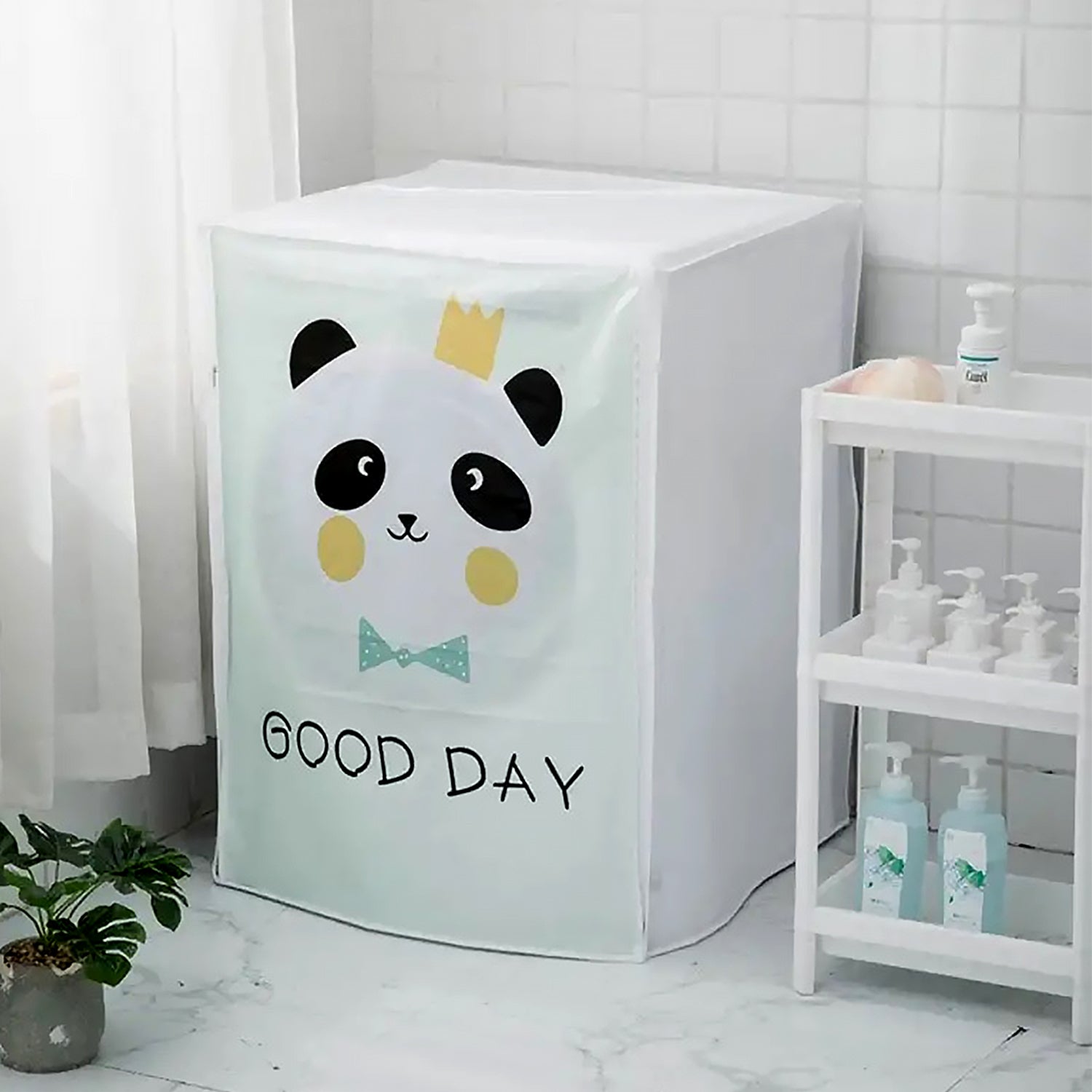 12891 Washing Machine Cover Tumble Dryer Cover Sun Protection Dustproof Washing Machine Protective Cover (856055 Cm)
