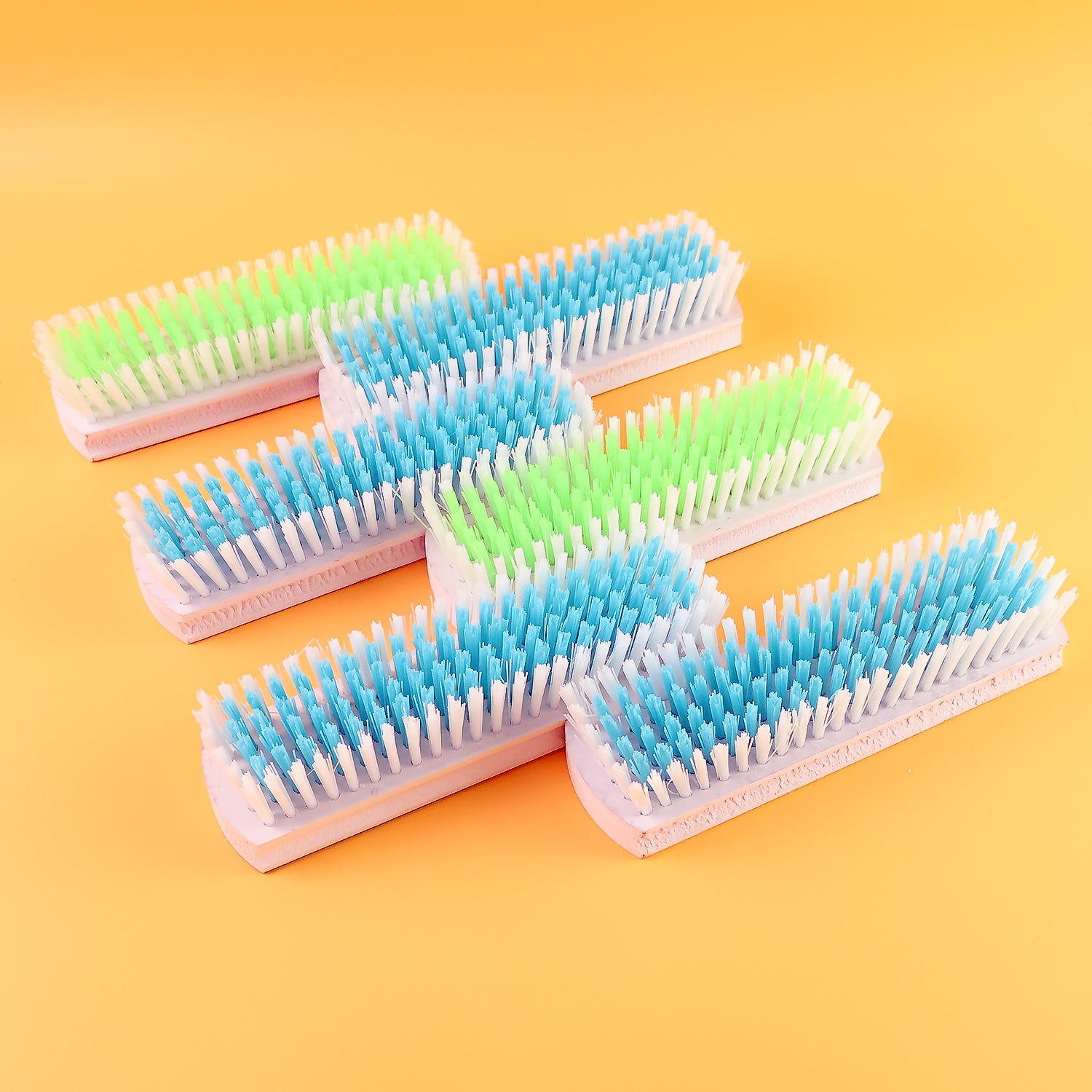 Veepee 6-piece Cloth Washing And Cleaning Scrub Brush Set