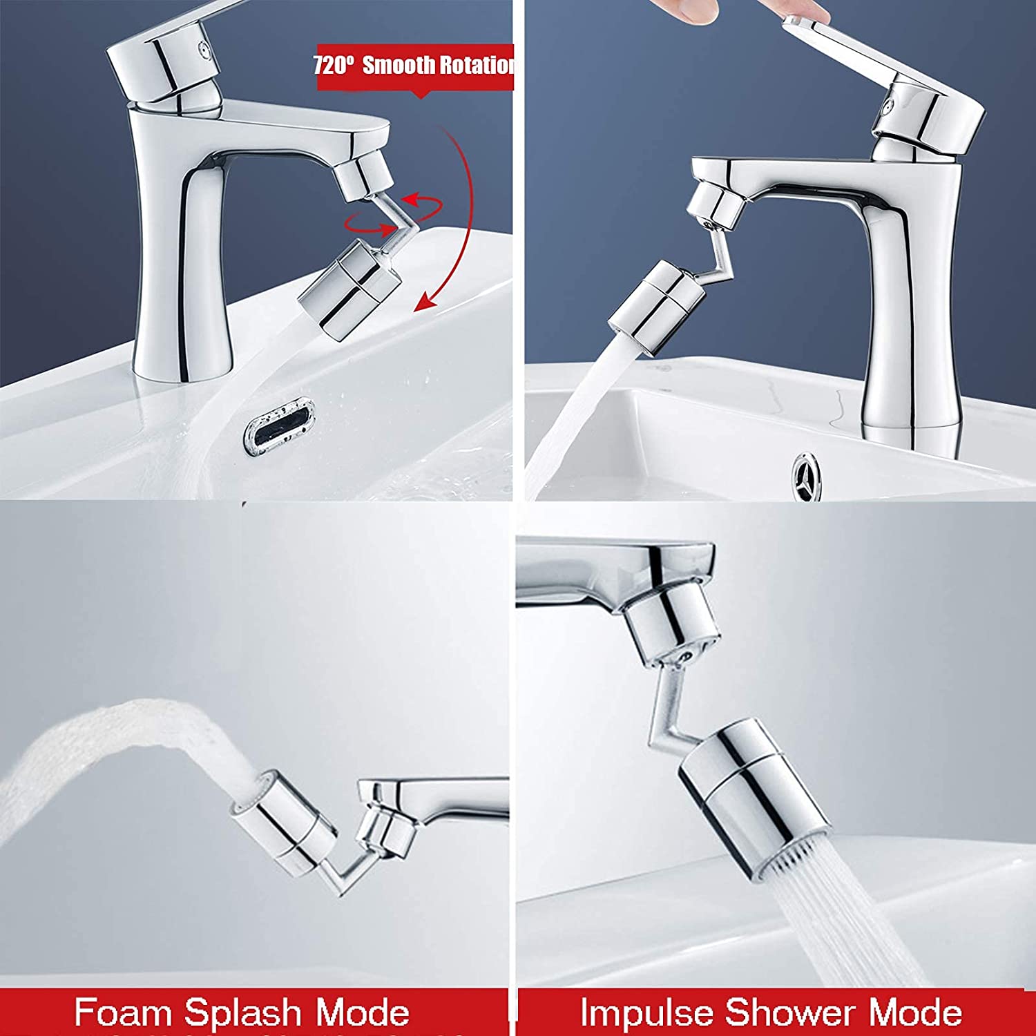 9089 Splash Filter Faucet Sink Faucet Sprayer Head Suitable For  Kitchen Bathroom Faucet