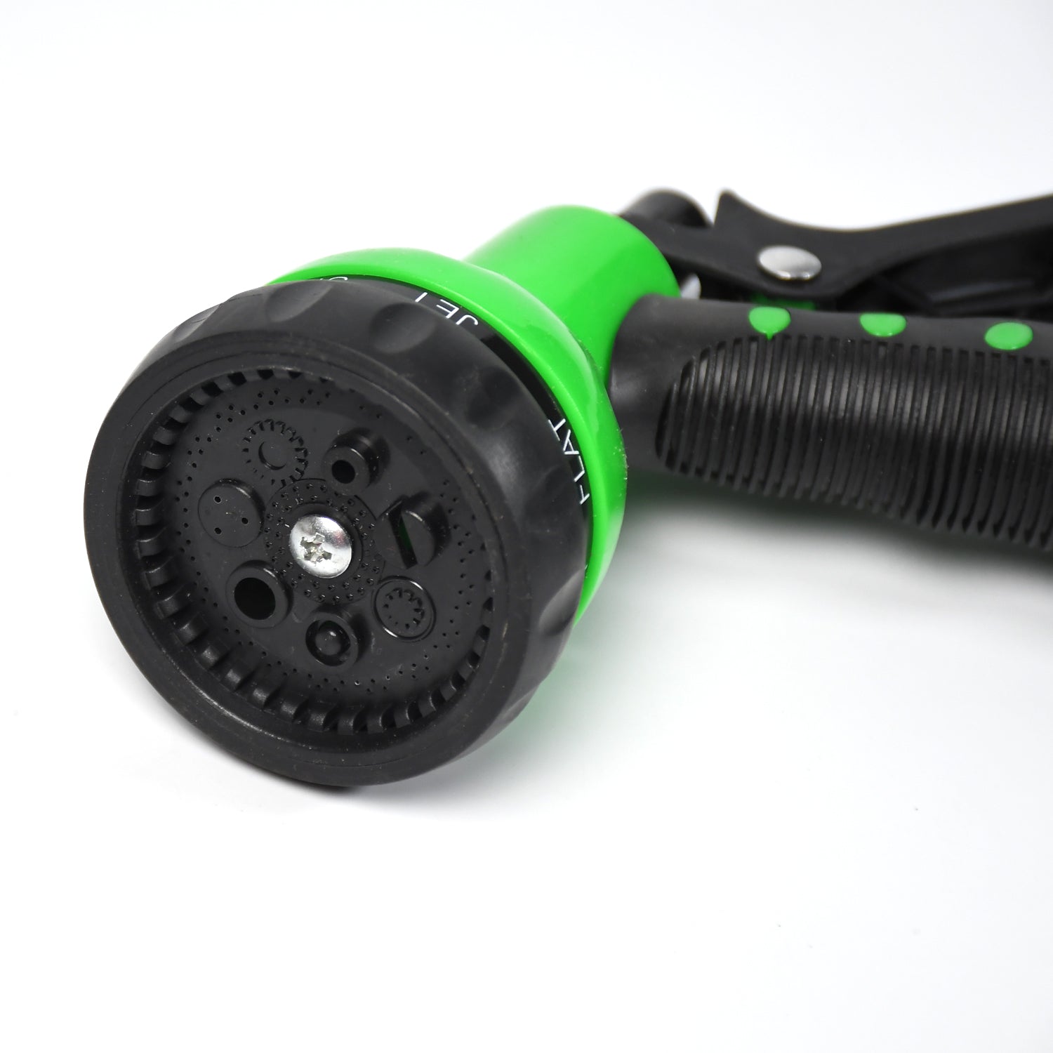 7441 Hose Nozzle Garden Hose Nozzle Hose Spray Nozzle With 8 Adjustable Patterns Front Trigger Hose Sprayer Heavy Duty Metal Water Hose Nozzle For Cleaning Watering Washing Bathing