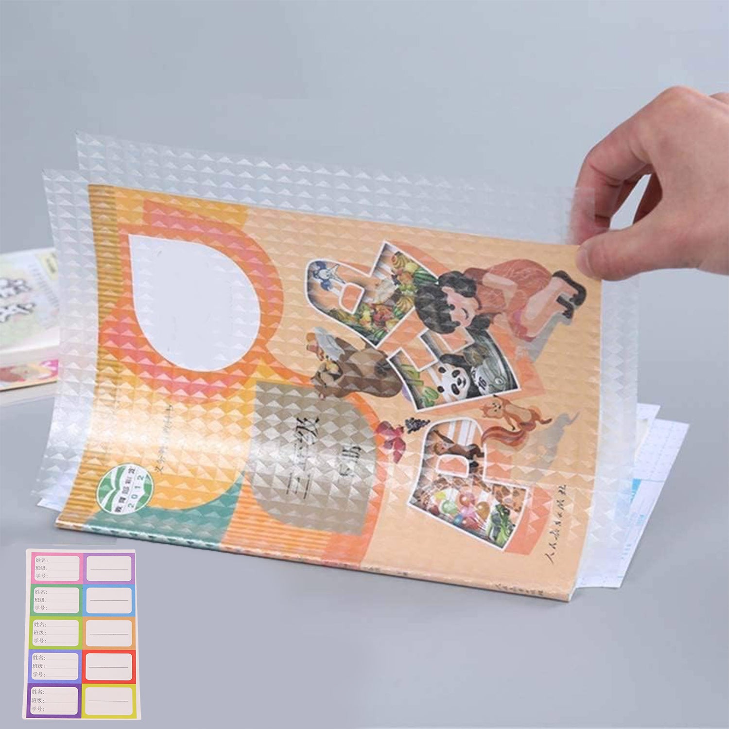 Transparent Book Cover (10 Pcs Set)