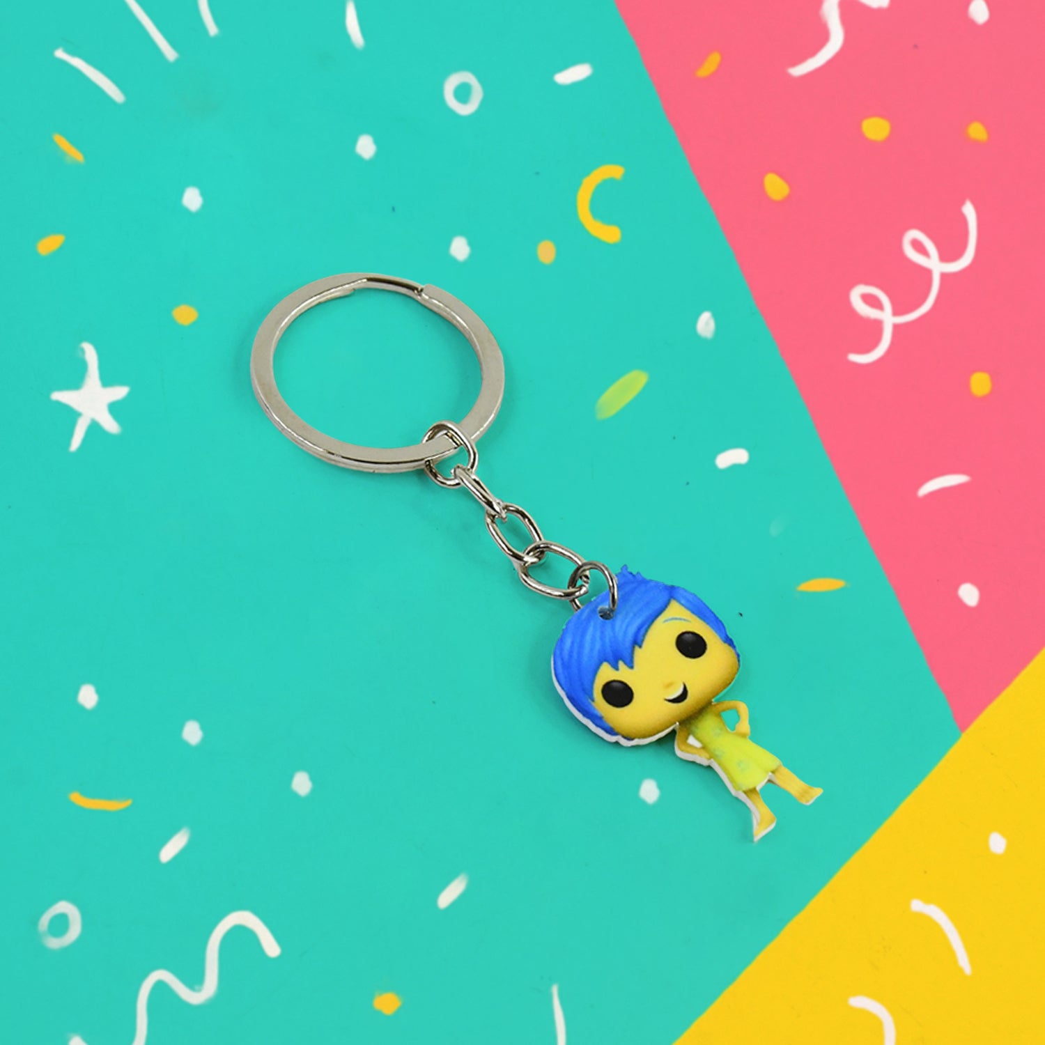 Cute Cartoon Character Keychain (1 Pc)