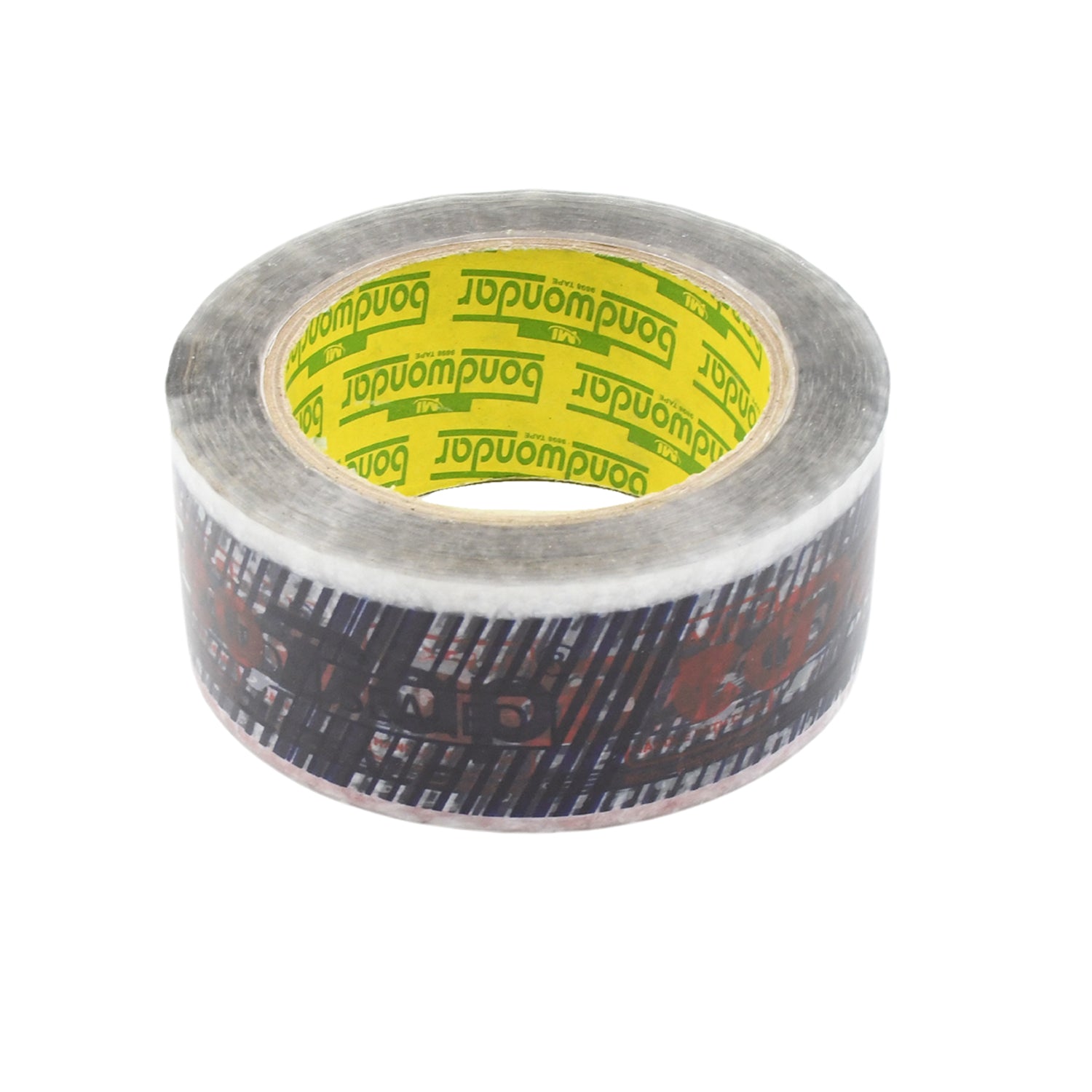 8558 Deodap Printed Transparent Strong Adhesive Packaging Tape For Multipurpose Use Packing Adhesive Tape Office Product (2 Inch X 120 Mtr.)